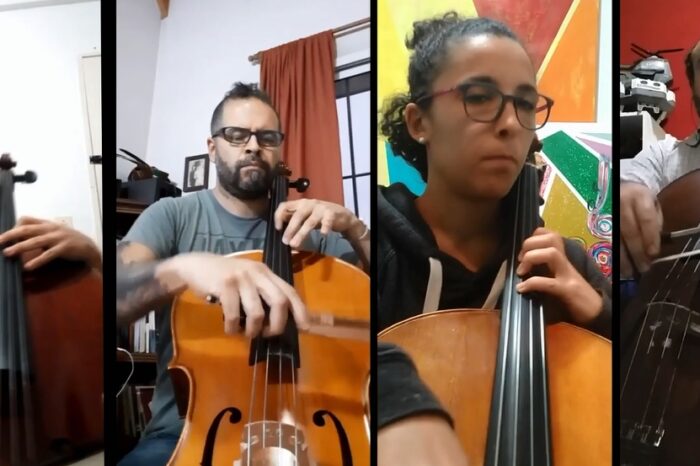 La Sinfónica de Pilar presentó una original versión de una reconocida canción de Soda Stereo