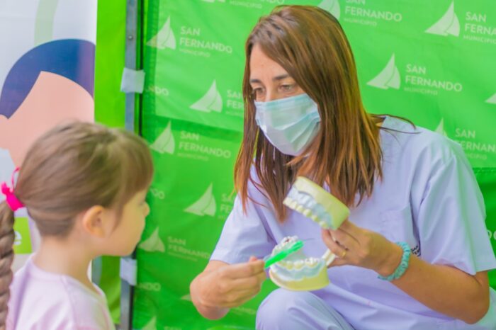 Se realizó en San Fernando una jornada por el "Día de la Salud Bucodental"