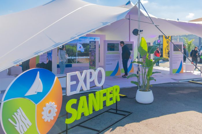 Juan Andreotti inauguró “Expo Sanfer”, gran feria de industrias, comercios e innovación tecnológica