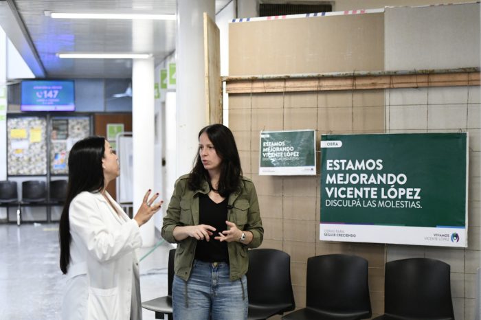 Soledad Martínez: "Cada peso que pagan en Vicente López vuelve en salud pública de calidad para los vecinos"